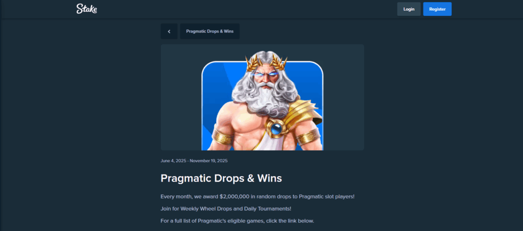 stake bonus drop code
